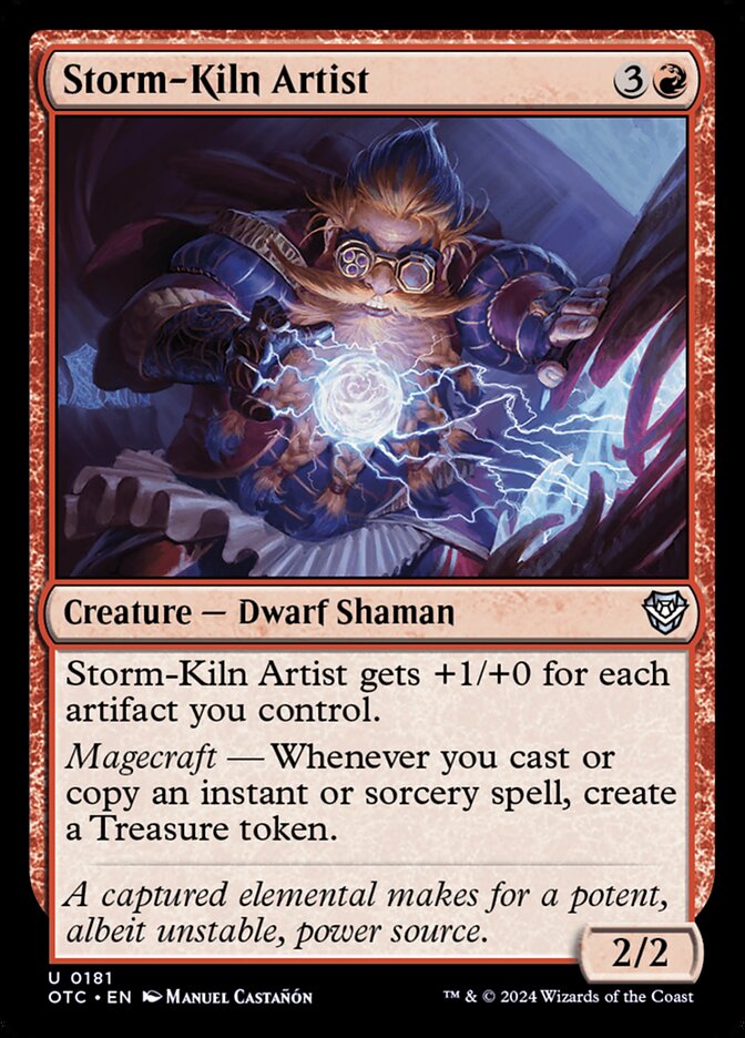 Artesano hornotormenta | Storm-Kiln Artist - Outlaws of Thunder Junction Commander #181