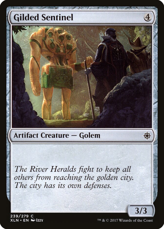Gilded Sentinel — Ixalan #239