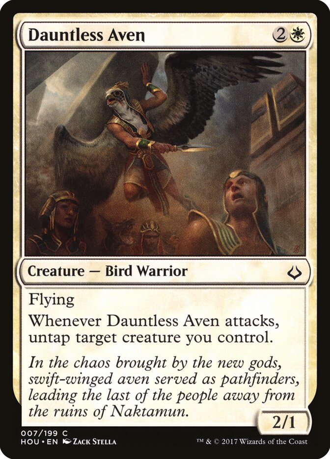 Aven audaz | Dauntless Aven — Hour of Devastation #7