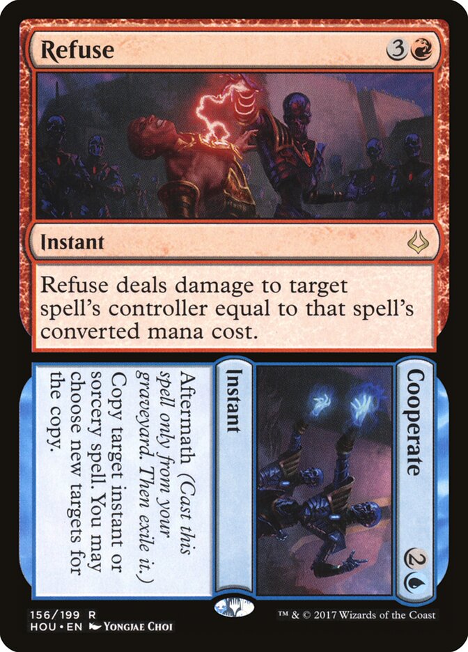 Negarse // Cooperar | Refuse // Cooperate - Hour of Devastation #156