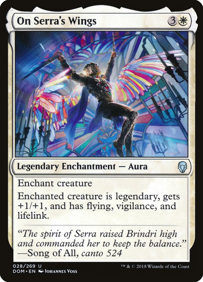 Con las alas de Serra — Dominaria #28
