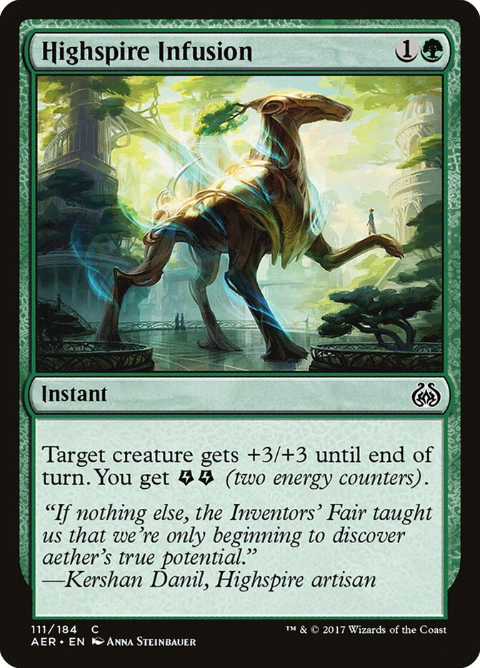 Energía de Cumbralta | Highspire Infusion - Aether Revolt #111