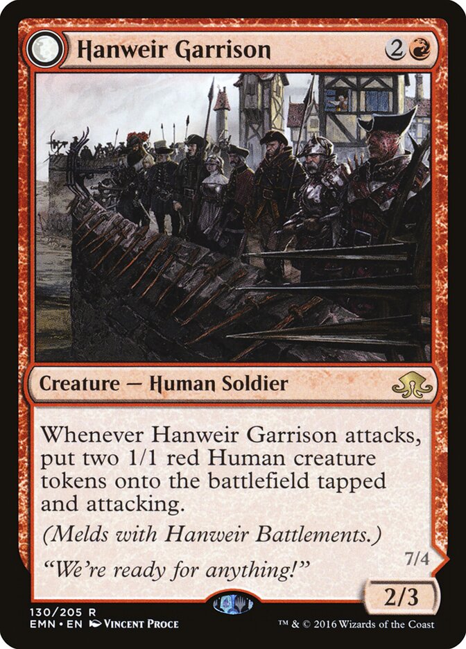 Baluarte de Hanweir | Hanweir Garrison - Eldritch Moon #130