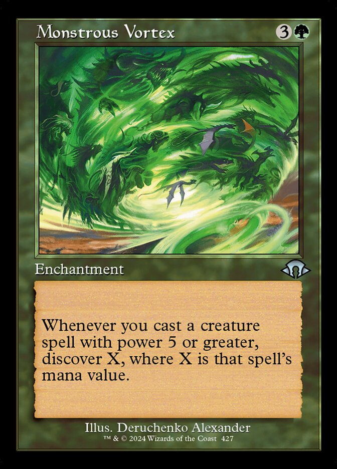 Vórtice monstruoso | Monstrous Vortex - Modern Horizons 3 #427