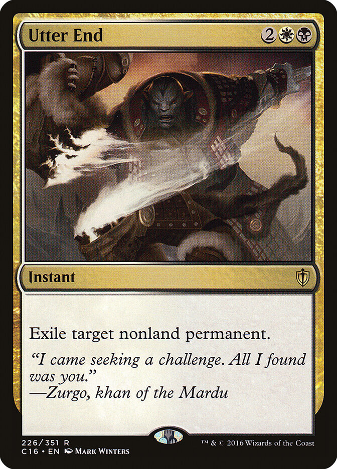 Fin absoluto | Utter End - Commander 2016 #226