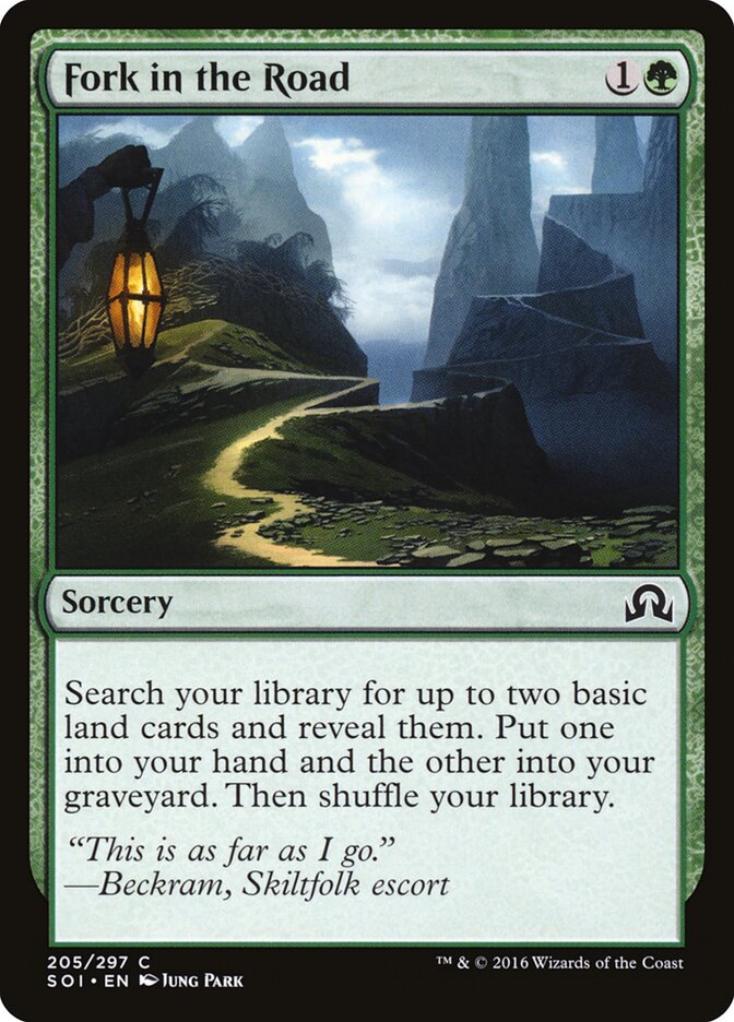 Fork in the Road — Shadows over Innistrad #205