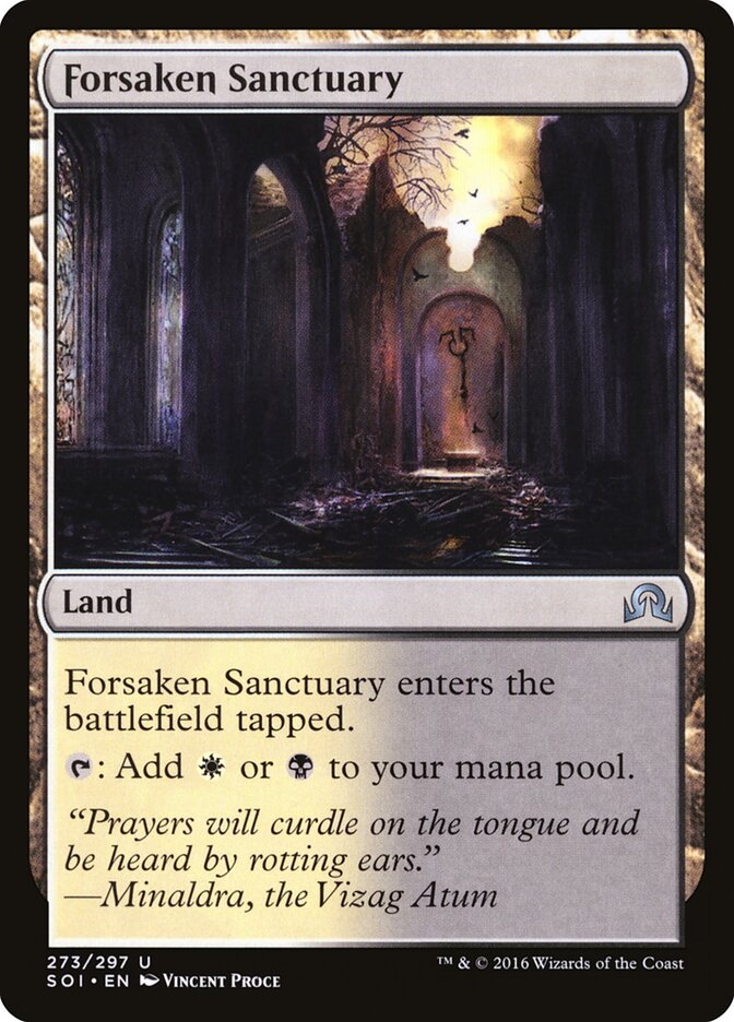 Forsaken Sanctuary — Shadows over Innistrad #273