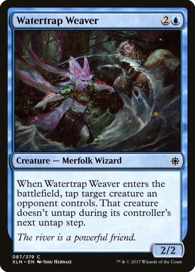 Watertrap Weaver — Ixalan #87