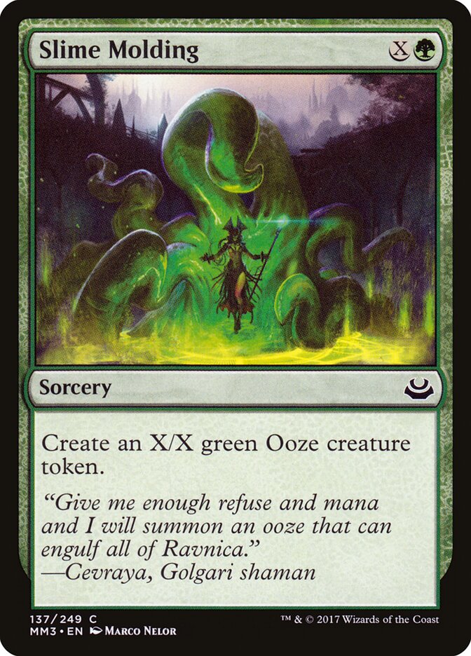 Slime Molding — Modern Masters 2017 #137