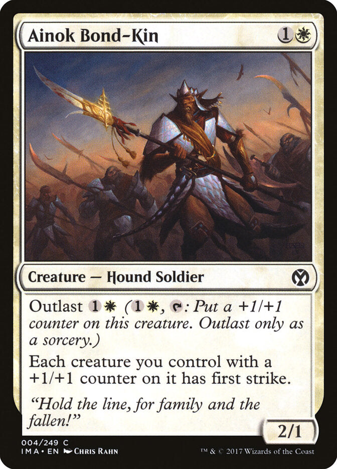Ainok Bond-Kin - Iconic Masters #4