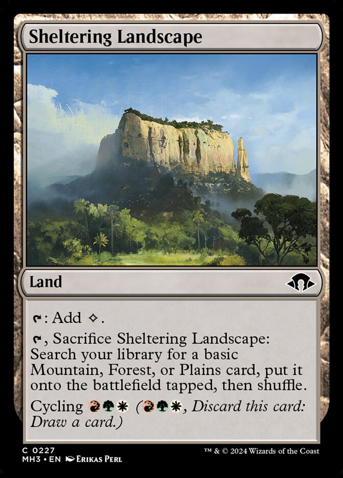 Paisaje acogedor | Sheltering Landscape — Modern Horizons 3 #227