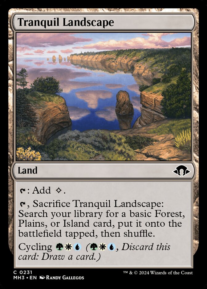Paisaje sereno | Tranquil Landscape — Modern Horizons 3 #231