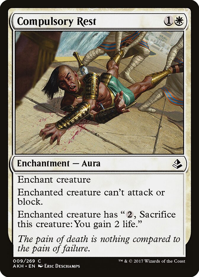Compulsory Rest — Amonkhet #9