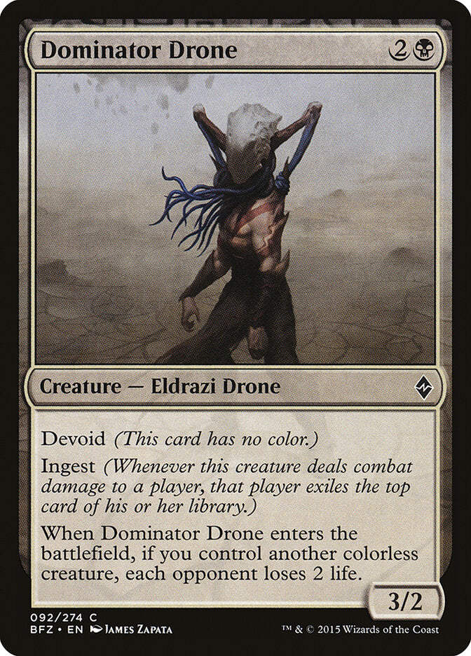 Zángano dominador | Dominator Drone - Battle for Zendikar #92