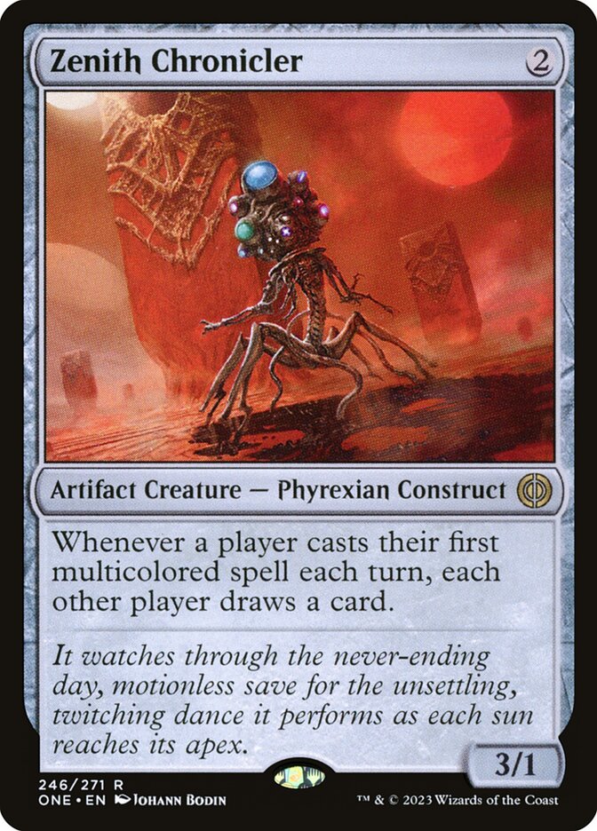 Cronista del cenit | Zenith Chronicler - Phyrexia: All Will Be One #246