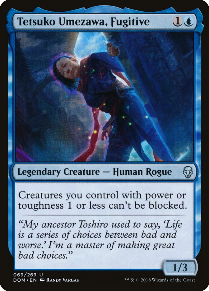 Tetsuko Umezawa, fugitiva — Dominaria #69