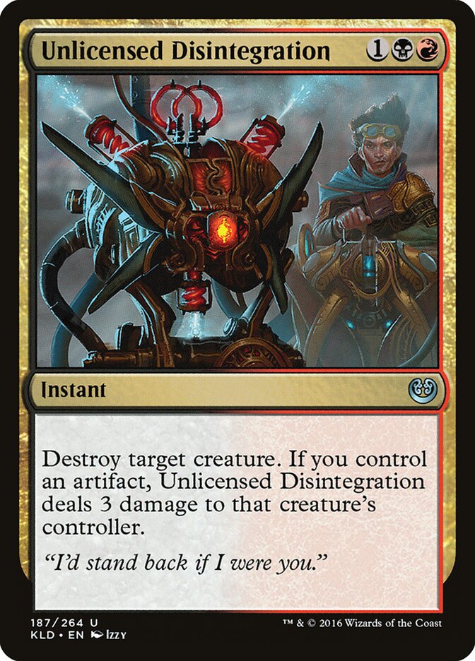 Desintegración no autorizada — Kaladesh #187