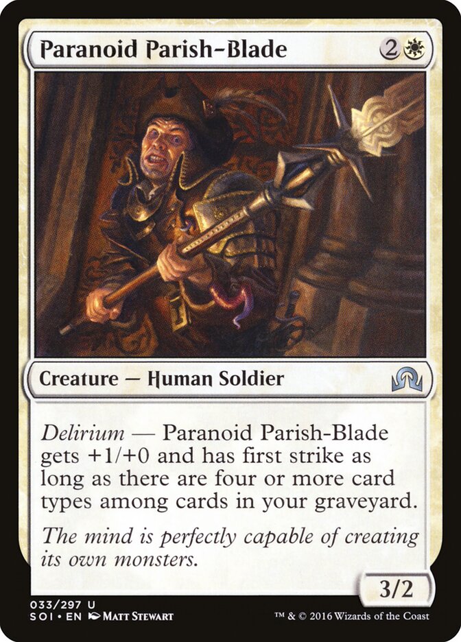Paranoid Parish-Blade — Shadows over Innistrad #33