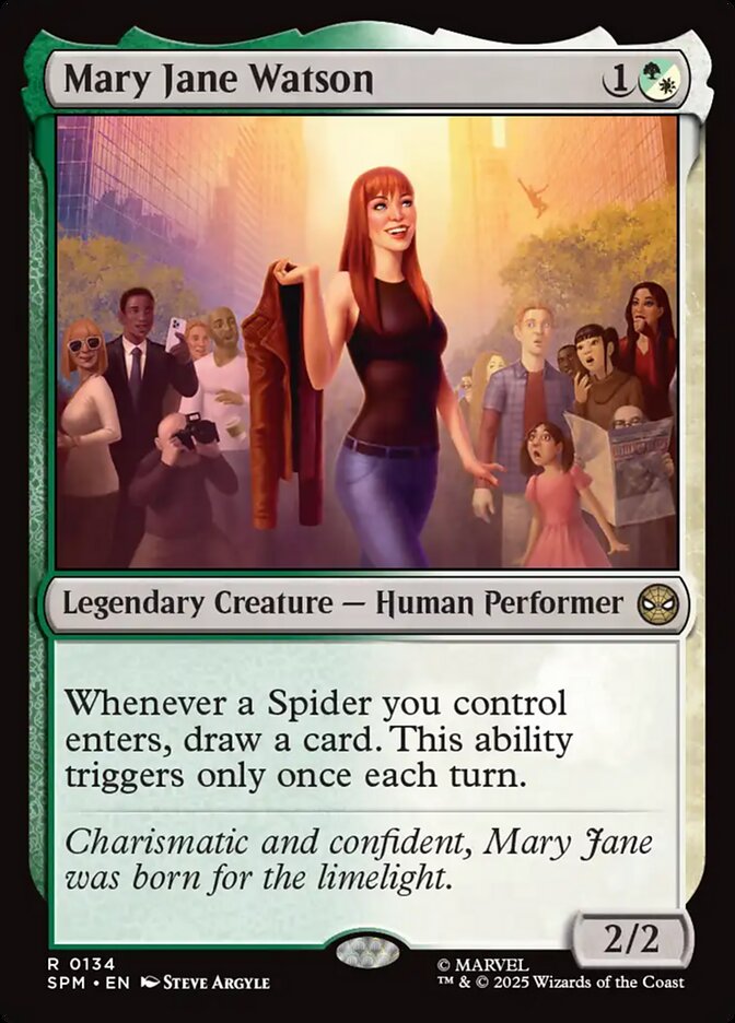 Mary Jane Watson — Marvel's Spider-Man #134