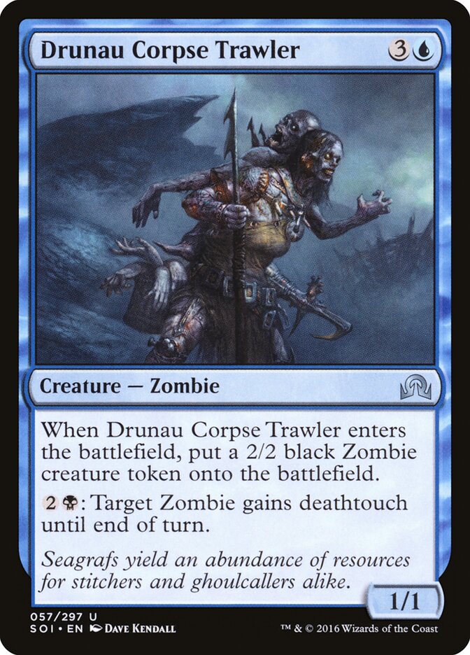 Drunau Corpse Trawler — Shadows over Innistrad #57