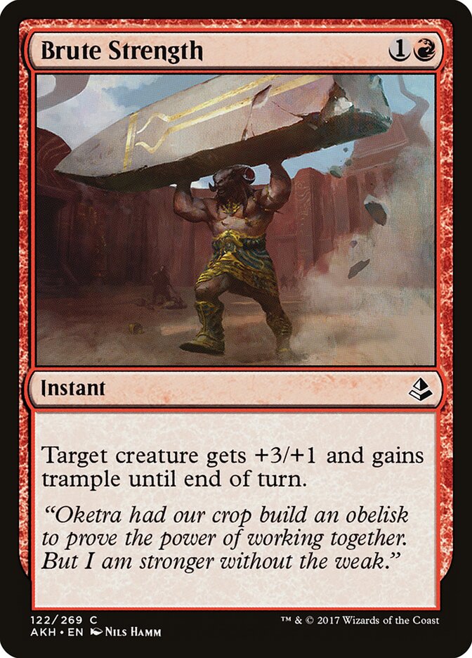 Brute Strength — Amonkhet #122