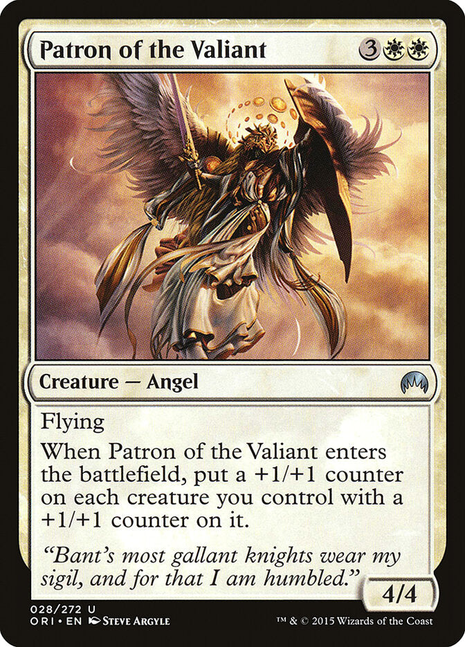 Patrón de los valientes | Patron of the Valiant - Magic Origins #28