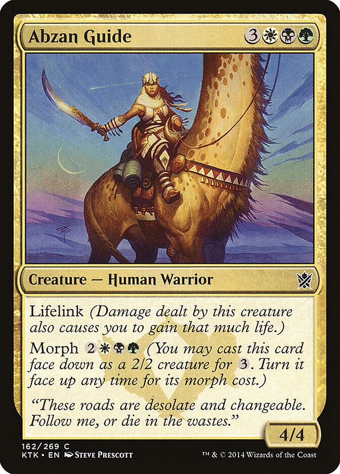 Guía abzana | Abzan Guide — Khans of Tarkir #162