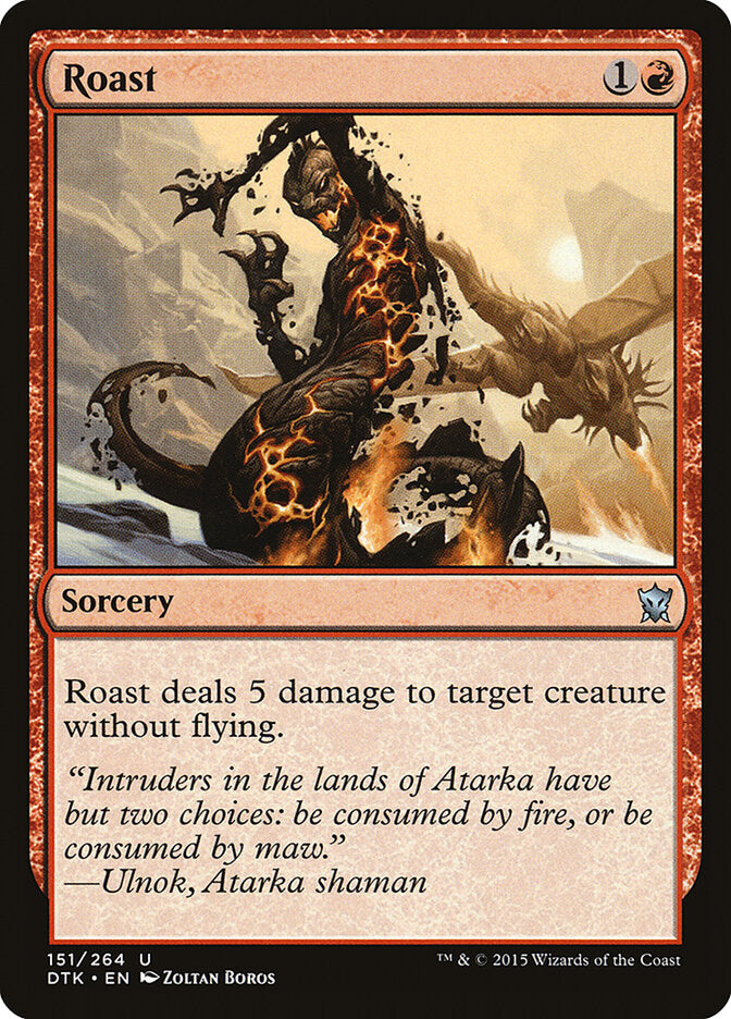 Asar | Roast — Dragons of Tarkir #151