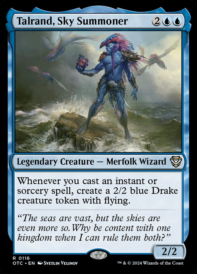Talrand, Sky Summoner - Outlaws of Thunder Junction Commander #116