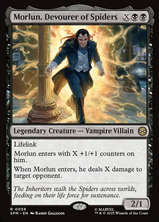 Morlun, devorador de Arañas | Morlun, Devourer of Spiders — Marvel's Spider-Man #59