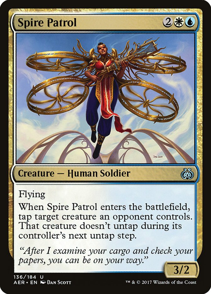 Patrulla del chapitel | Spire Patrol - Aether Revolt #136