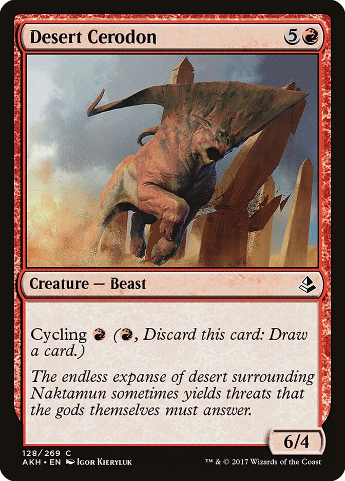 Desert Cerodon — Amonkhet #128
