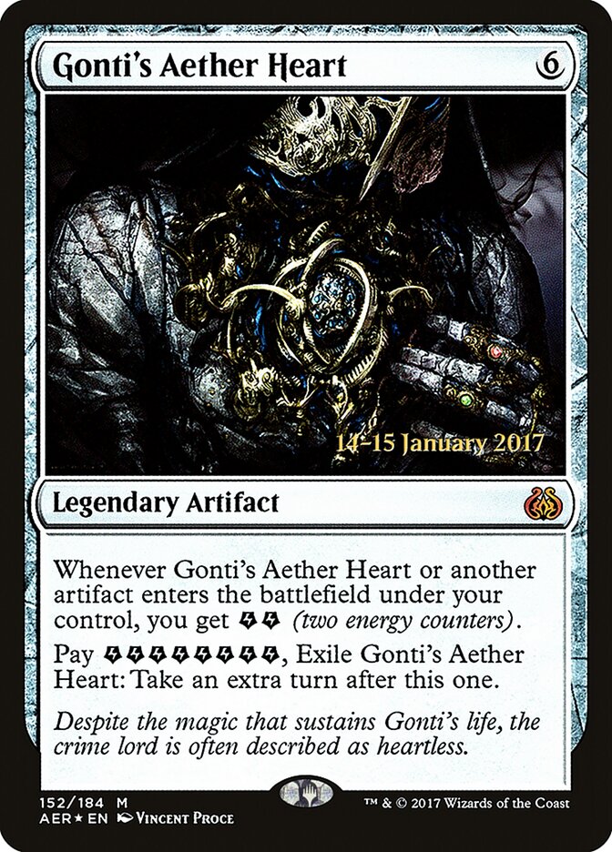 Gonti's Aether Heart - Aether Revolt Promos #152s