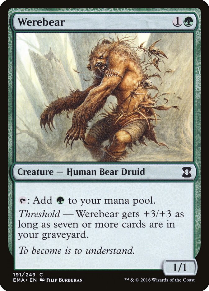 Werebear - Eternal Masters #191