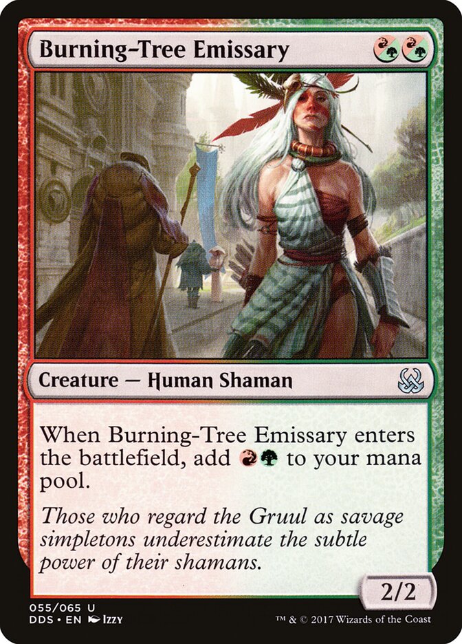 Burning-Tree Emissary — Duel Decks: Mind vs. Might #55