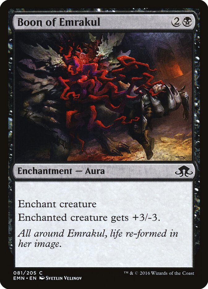 Bendición de Emrakul | Boon of Emrakul - Eldritch Moon #81