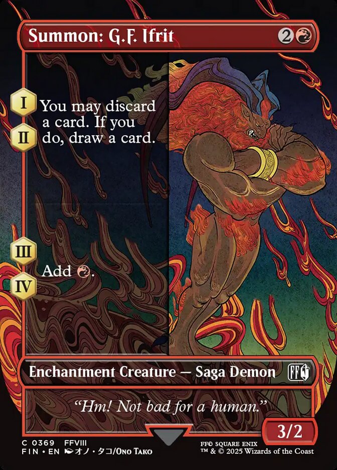 Invocación: G. F. Ifrit | Summon: G.F. Ifrit - Final Fantasy #369