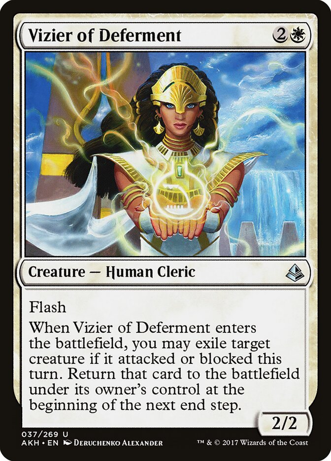 Vizier of Deferment — Amonkhet #37