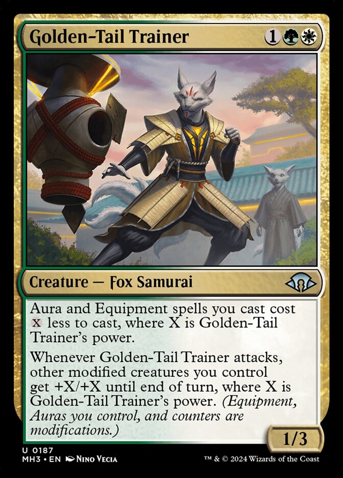 Entrenador de Cola Dorada | Golden-Tail Trainer — Modern Horizons 3 #187