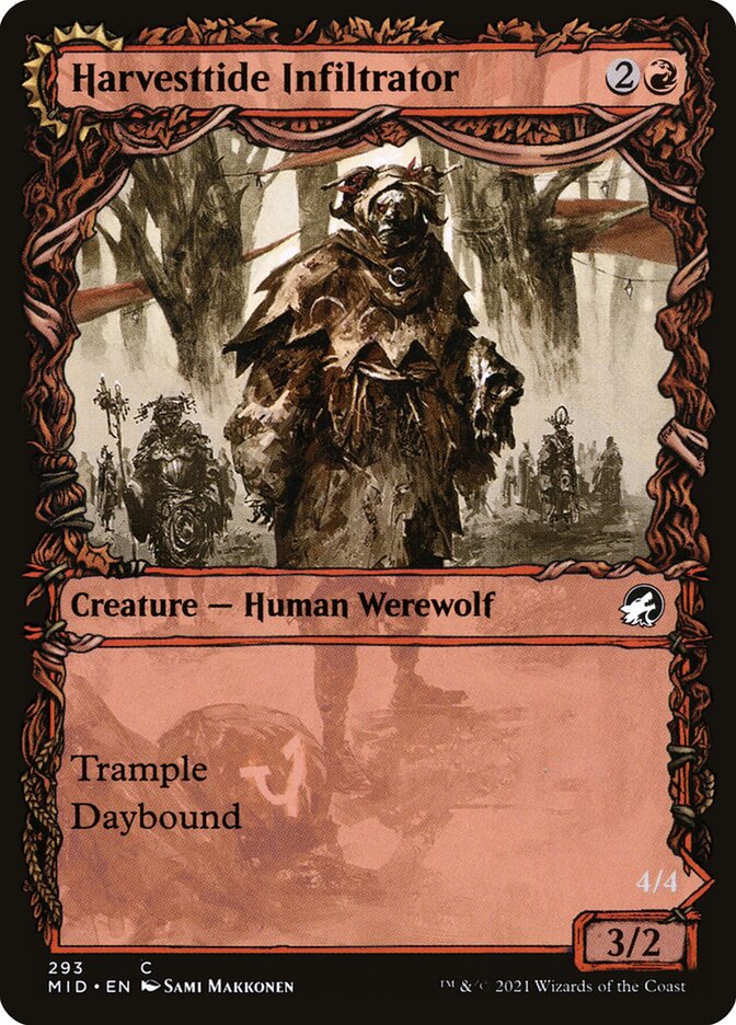 Harvesttide Infiltrator // Harvesttide Assailant - Innistrad: Midnight Hunt #293