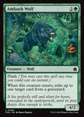 Lobo emboscador | Ambush Wolf - Foundations #98