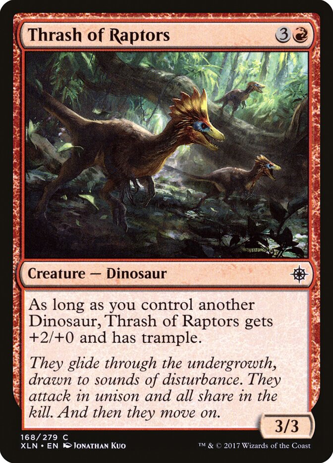 Thrash of Raptors — Ixalan #168
