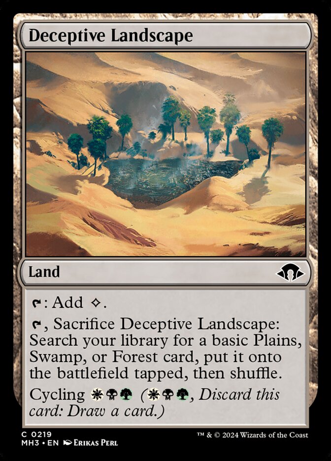 Paisaje engañoso | Deceptive Landscape — Modern Horizons 3 #219