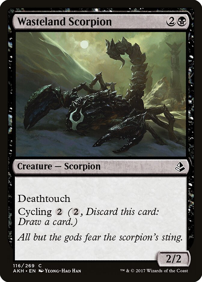 Wasteland Scorpion — Amonkhet #116