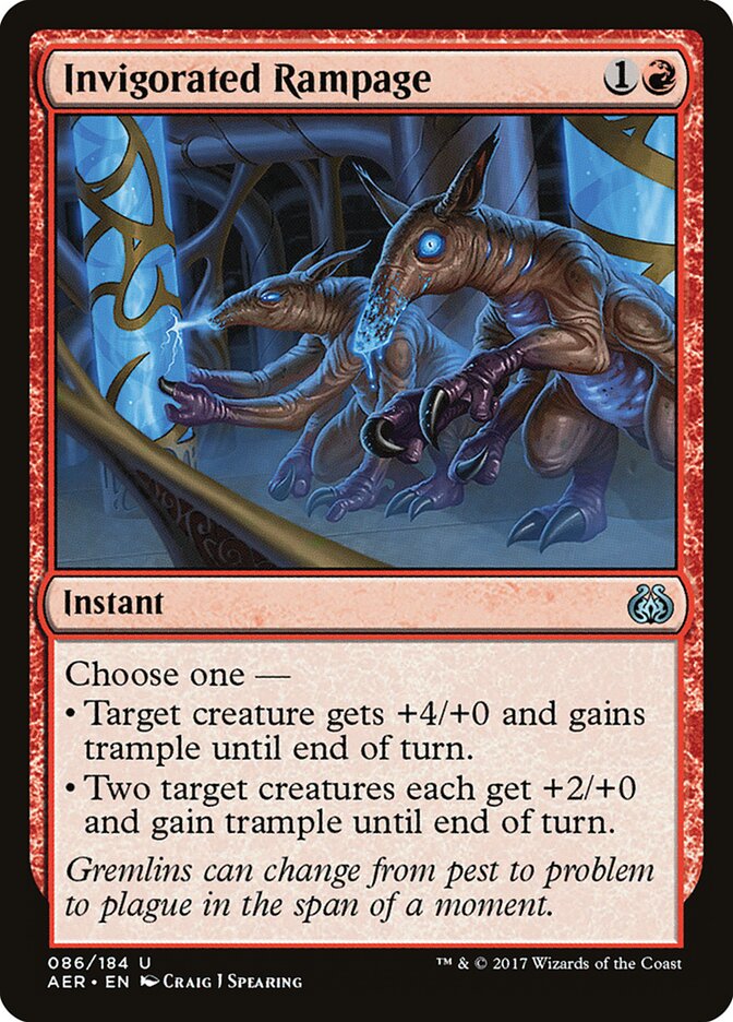 Devastación revigorizada | Invigorated Rampage - Aether Revolt #86
