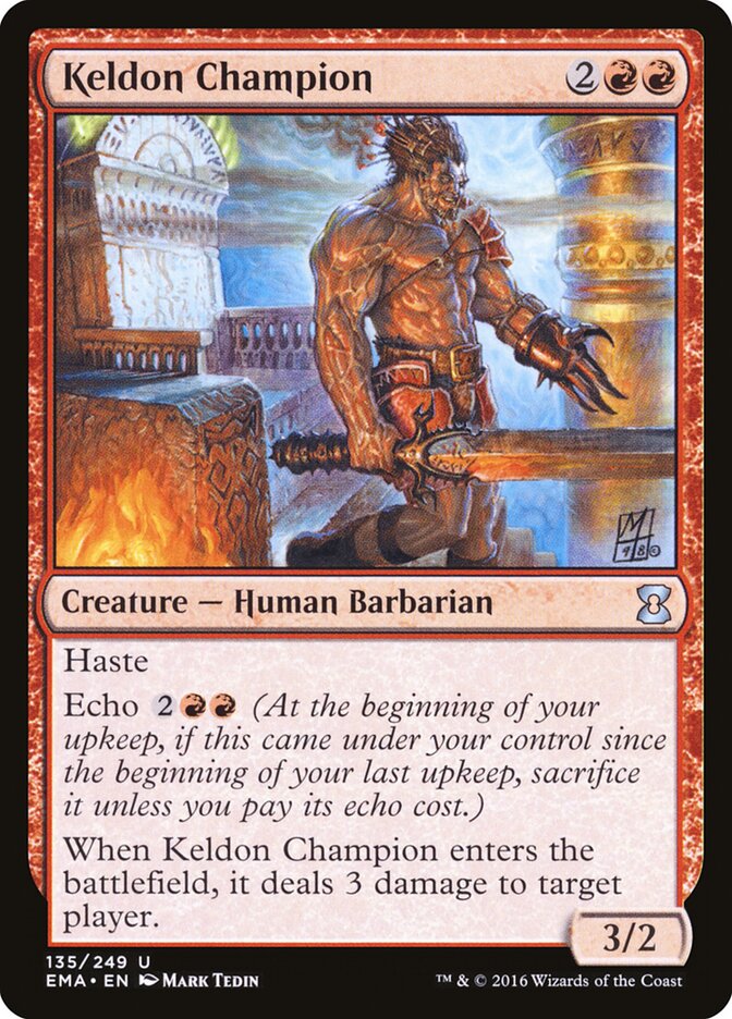 Keldon Champion - Eternal Masters #135