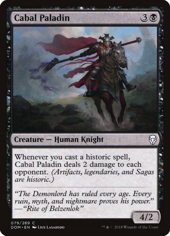 Paladín de la Cábala — Dominaria #79