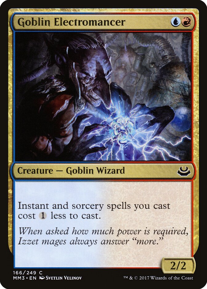 Goblin Electromancer - Modern Masters 2017 #166