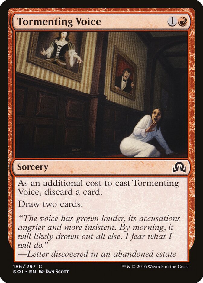 Tormenting Voice — Shadows over Innistrad #186