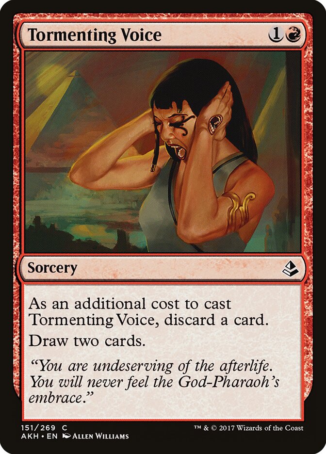 Tormenting Voice — Amonkhet #151